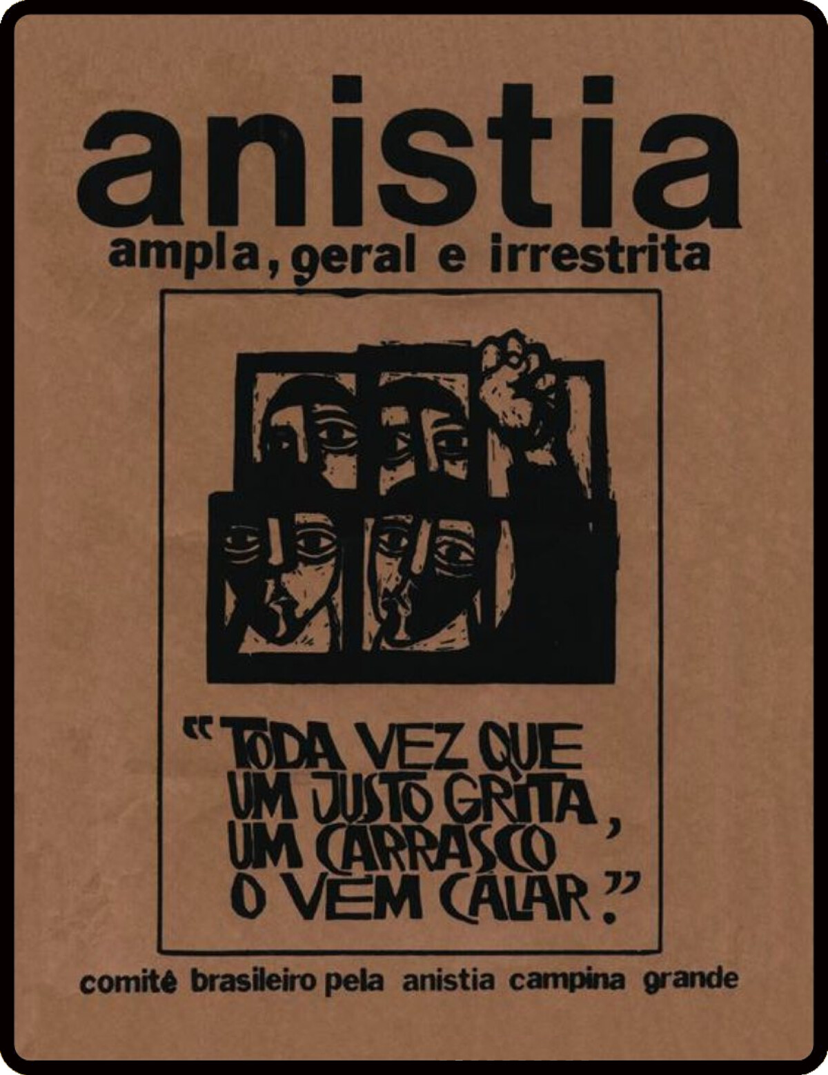 cartaz-do-comite-brasileiro-pela-anistia-de-campinas-grande