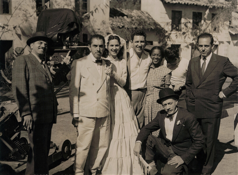 Set de filmagem de Candinho