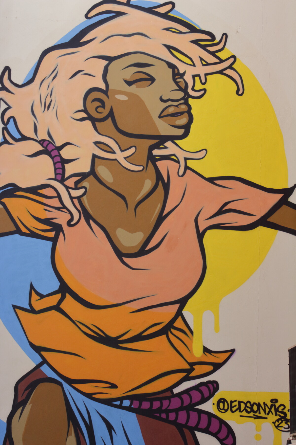 Painel Arte Preta, Edson Xis